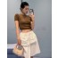 pocket lace skirt