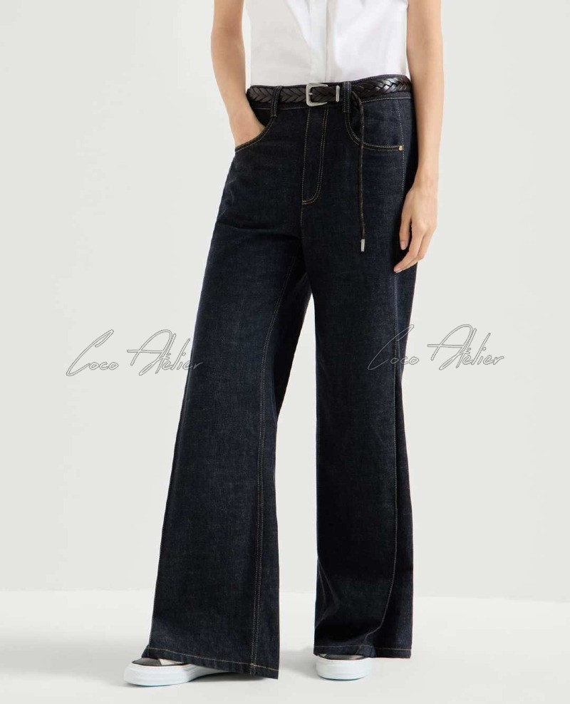 BC non-faded denim pants