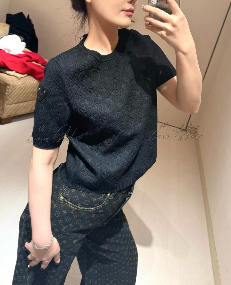 arm patch knitwear