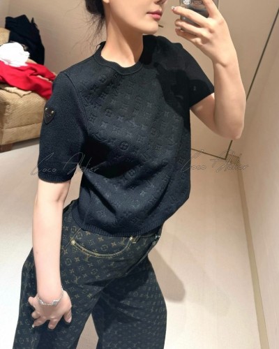 arm patch knitwear