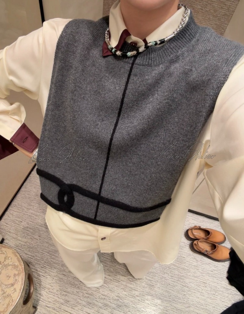 cc cashmere vest