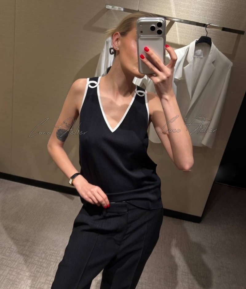 Shoulder cc  sleeveless(+2color)