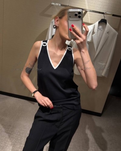 Shoulder cc  sleeveless(+2color)