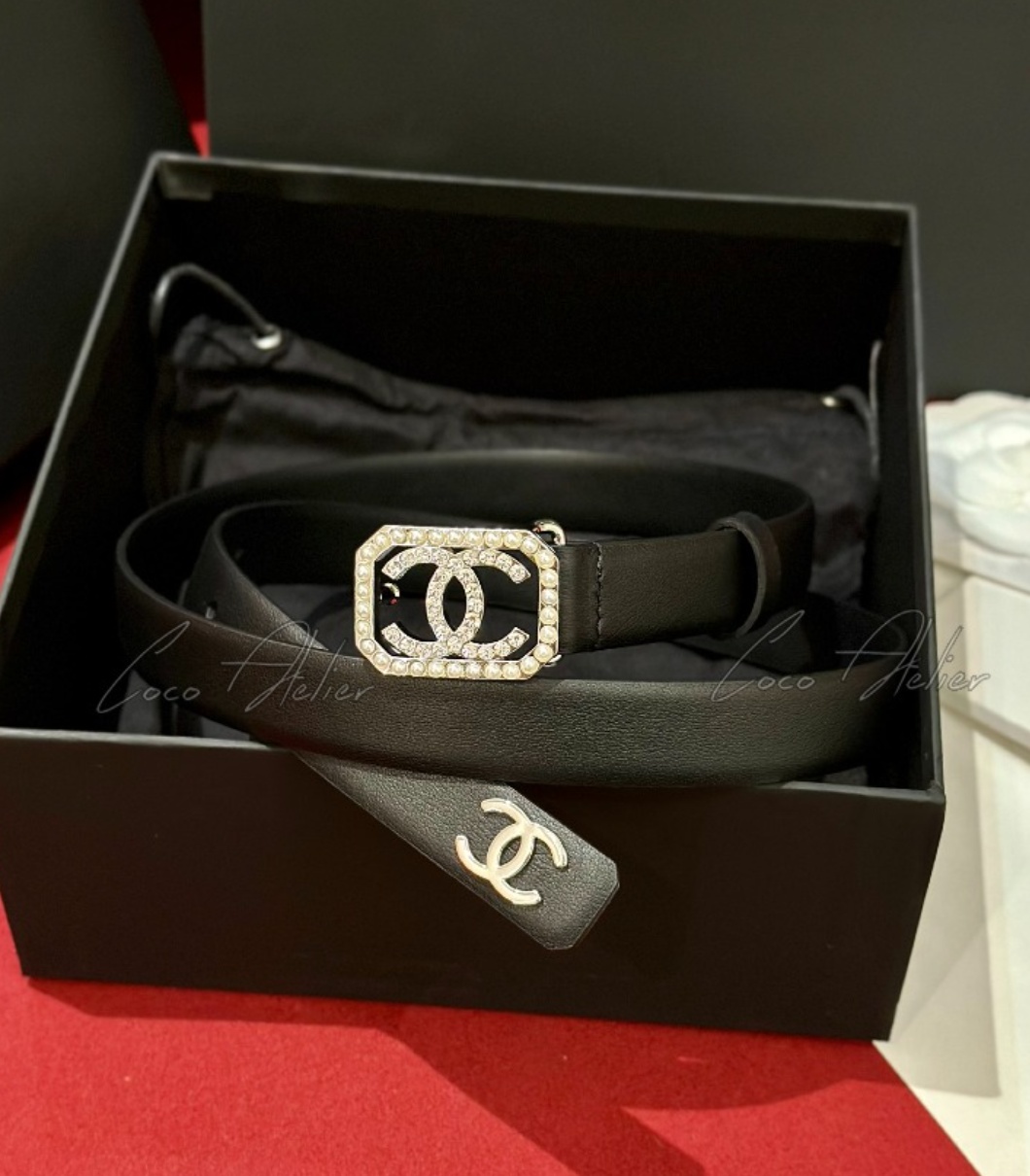 cc leather belt