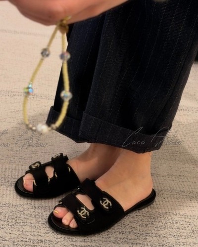 cc Velcro Slippers