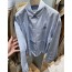 Stripe logo Blouse