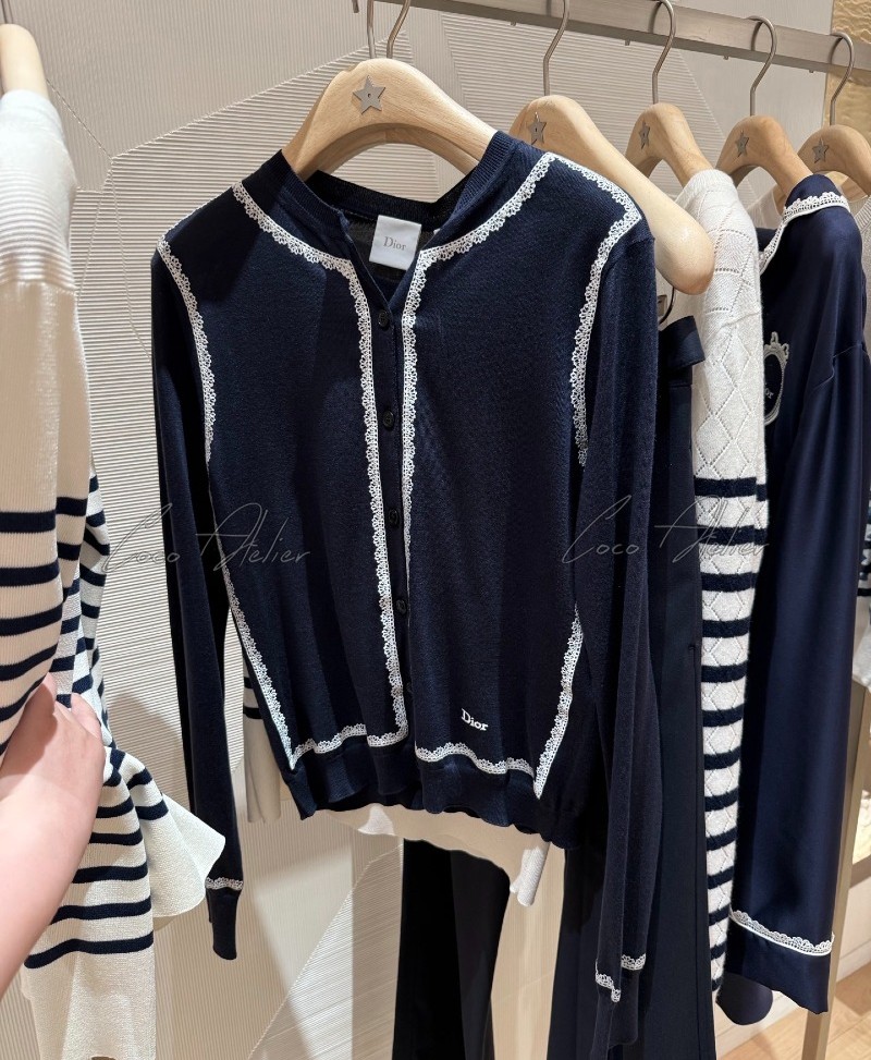 CD ribbon cardigan