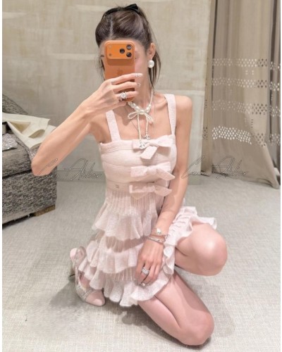 ribbon dress